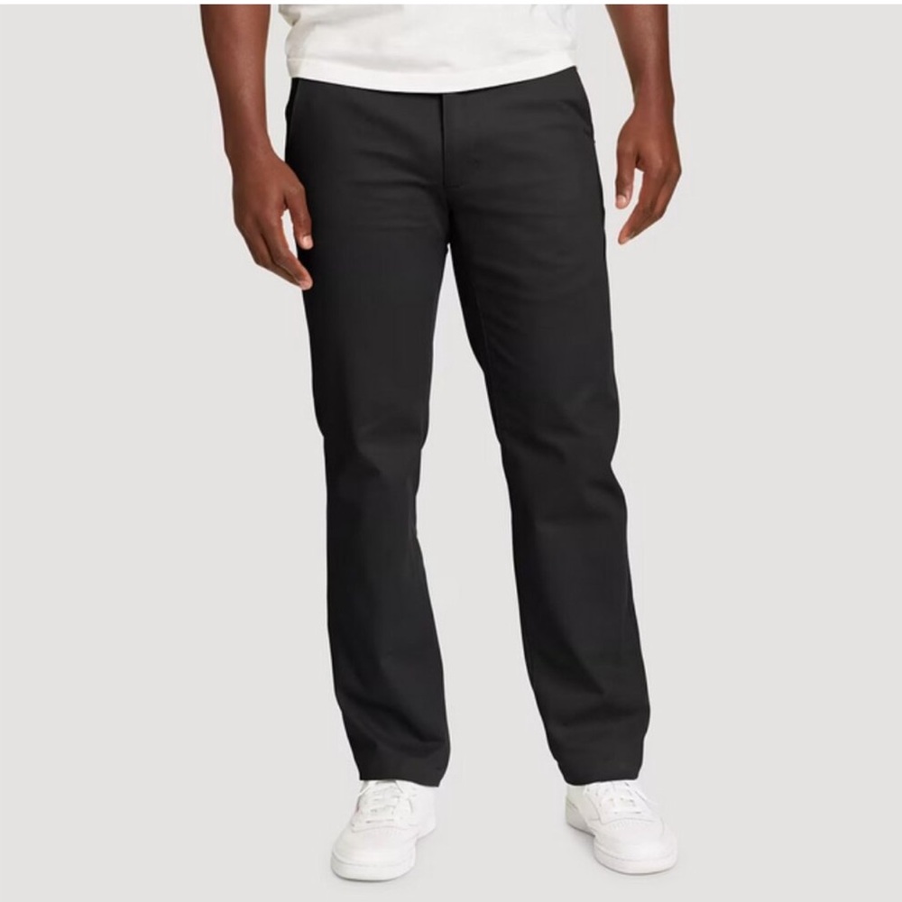 Eddie Bauer Flex Sport Classic Straight Chino black 38 x 32